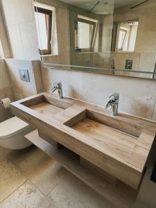 Koupelna v ubytování Domus Via Domitia