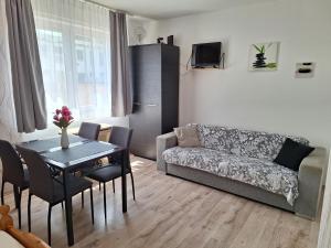 Posezení v ubytování Nikolett apartman