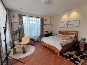 Ένα ή περισσότερα κρεβάτια σε δωμάτιο στο Romantic Getaway