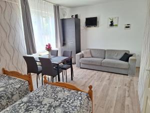 Posezení v ubytování Nikolett apartman
