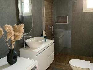 Vannituba majutusasutuses Sunny Luxury House Iraklitsa