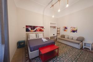 A seating area at Sotto il Castello B&B
