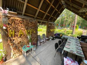 Zahrada ubytování Guest house ''Stropiki'' with Sauna and hot Tub