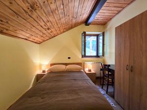 Postel nebo postele na pokoji v ubytování Apartma Maln