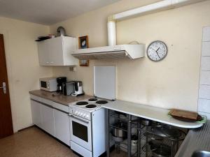 Kuchyň nebo kuchyňský kout v ubytování WG-Hostel