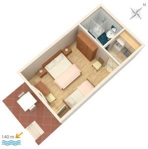 Posedenie v ubytovaní Apartments and rooms by the sea Brela, Makarska - 2752