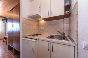 Kuchyňa alebo kuchynka v ubytovaní Apartments and rooms by the sea Brela, Makarska - 2752