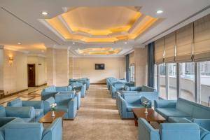 Posezení v ubytování Green Max Hotel