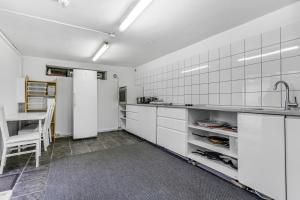 Kuchyň nebo kuchyňský kout v ubytování Flóki by Guesthouse Reykjavík