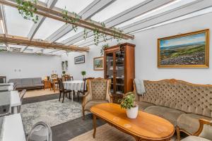 Posezení v ubytování Flóki by Guesthouse Reykjavík