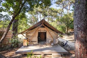 Zahrada ubytování Huttopia Parque de Doñana