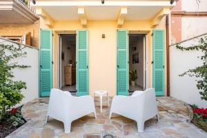 Αίθριο ή υπαίθριος χώρος στο B&B LA ROSA DEI VENTI