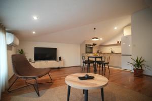 Η κουζίνα ή μικρή κουζίνα στο Cozy Loft