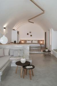Χώρος καθιστικού στο Coco-Mat Hotel Santorini