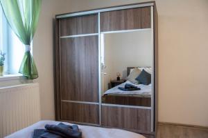 Postel nebo postele na pokoji v ubytování Apartmá Vrbice + 15 fotografií
