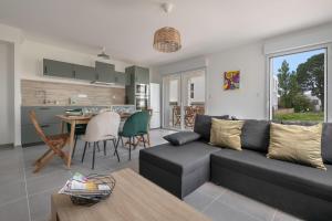 Khu vực ghế ngồi tại Rez-de-terrasse pour 6 proche centre de Pornic +11 ảnh