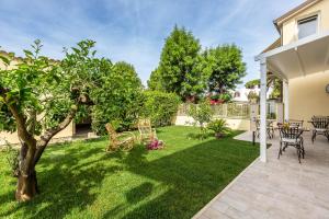 Zahrada ubytování Casa Rita