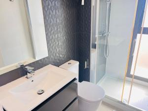 Łazienka w obiekcie Villa Tindra