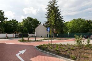 Vonkajšia záhrada v ubytovaní Hotel Kálvária