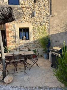 Αίθριο ή υπαίθριος χώρος στο Maison Bacchus, gîte insolite dans cuve à vin +36 φωτογραφίες