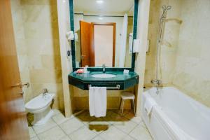 Koupelna v ubytování Hotel Hacienda Don Manuel