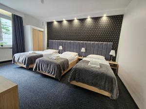 Posteľ alebo postele v izbe v ubytovaní Apartamenty N 25 Przy Kaponierze