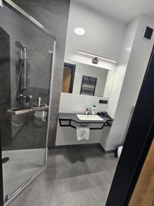 Kúpeľňa v ubytovaní Apartamenty N 25 Przy Kaponierze