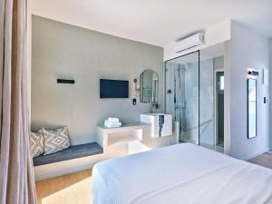 Vannituba majutusasutuses Magoo Suites