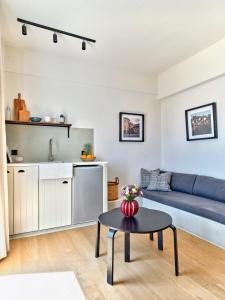 Köök või kööginurk majutusasutuses Magoo Suites