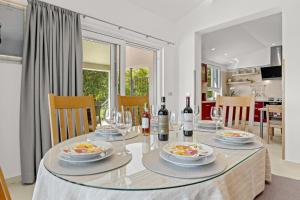 Essen in der Villa oder in der Nähe