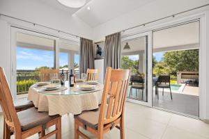 Ein Balkon oder eine Terrasse in der Unterkunft Villa Monte Uliveto