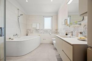 Ein Badezimmer in der Unterkunft Villa Monte Uliveto