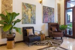 Χώρος καθιστικού στο CHILCHILL Hotel Riverside