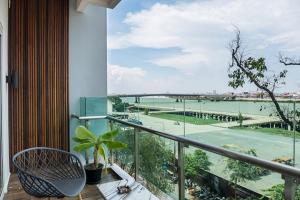 Μπαλκόνι ή βεράντα στο CHILCHILL Hotel Riverside