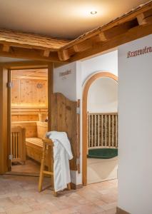 Postel nebo postele na pokoji v ubytování Hotel Vitaloase zu den drei Brüdern