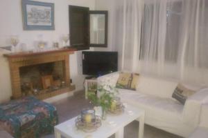 Χώρος καθιστικού στο House in Vrontados Chios