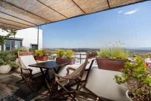 Balkon lub taras w obiekcie Hotel Boutique V