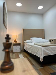 Cama o camas de una habitación en EasyHouse