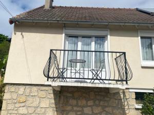 Balkón nebo terasa v ubytování Hébergement entier grande surface 7 adultes