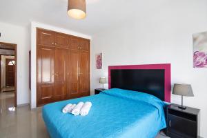 Postel nebo postele na pokoji v ubytování Apartment Paradise T2 - Fuseta