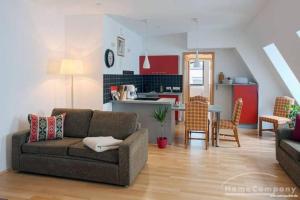 Η κουζίνα ή μικρή κουζίνα στο Apartment in der Strohsackpassage - Zentrum HBF Oper