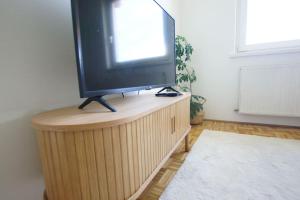 TV a/nebo společenská místnost v ubytování Quartier 27 - Apartment 60m2