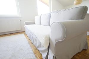 Postel nebo postele na pokoji v ubytování Quartier 27 - Apartment 60m2
