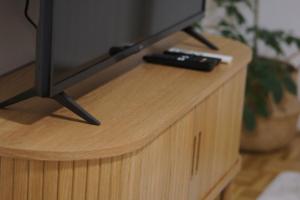 TV a/nebo společenská místnost v ubytování Quartier 27 - Apartment 60m2