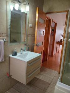 Ванная комната в Bienvenidos a mí casa