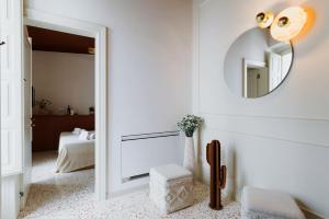 Koupelna v ubytování Palazzo D'Azeglio