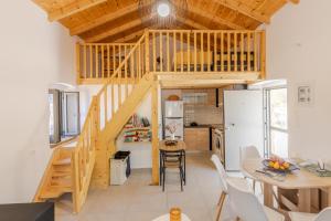 Kuchyň nebo kuchyňský kout v ubytování Soñar Deluxe Cottage