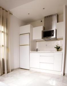 A kitchen or kitchenette at Macarena Home