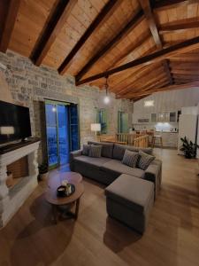 Posezení v ubytování Casa Nostra Maisonette