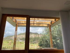 Nespecifikovaný výhled na hory nebo výhled na hory při pohledu z luxury tent